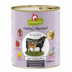 5 + 1 Gratis! 6 X 800 G GranataPet Liebling's Mahlzeit -ZOOPLUS Verkäufe 89123 pla granatapet lieblings mahlzeit 800g wild angus 5 1