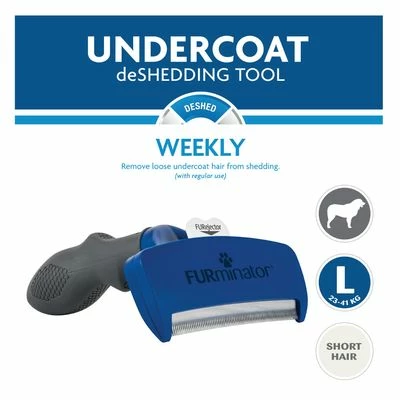 FURminator DeShedding Tool L Kurzhaar 8 FURminator DeShedding Tool L Kurzhaar – Bild 6