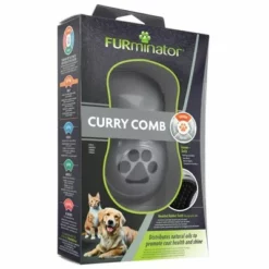 FURminator Curry Comb Striegel -ZOOPLUS Verkäufe 92107 pla furminator hund striegel hs 05 6