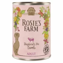 Sparpaket Rosie's Farm Adult 24 X 400 G -ZOOPLUS Verkäufe 95788 pla rosie sfarm adult lamb 400g 5