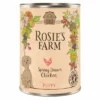 Rosie's Farm Puppy 6 X 400 G -ZOOPLUS Verkäufe 95790 pla rosie sfarm puppy chicken 400g 8