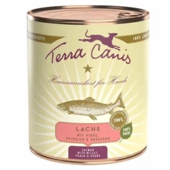 Terra Canis 6 X 800 G -ZOOPLUS Verkäufe 98211 pla terracanis classic lachs hirse pfirsich 2