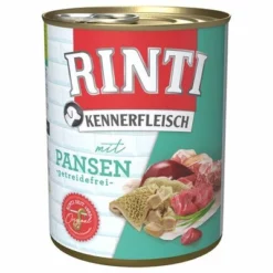 Sparpaket RINTI Kennerfleisch 24 X 800g -ZOOPLUS Verkäufe 98719 pla bilder rinti kennerfleisch pansen 800g hs 01 2 1