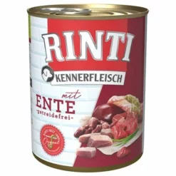 Sparpaket RINTI Kennerfleisch 24 X 800g -ZOOPLUS Verkäufe 98723 pla bilder rinti kennerfleisch ente 800g hs 01 2 1