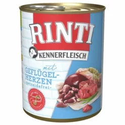 Sparpaket RINTI Kennerfleisch 24 X 800g -ZOOPLUS Verkäufe 98725 pla bilder rinti kennerfleisch gefluegelherzen 800g hs 01 1 1