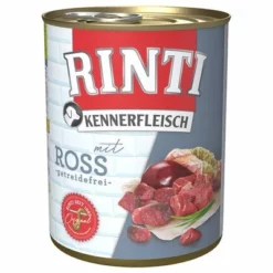 Sparpaket RINTI Kennerfleisch 24 X 800g -ZOOPLUS Verkäufe 98727 pla bilder rinti kennerfleisch ross 800g hs 01 5 1
