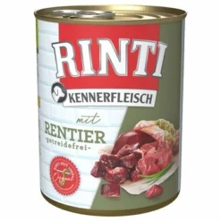 Sparpaket RINTI Kennerfleisch 24 X 800g -ZOOPLUS Verkäufe 98831 pla bilder rinti kennerfleisch rentier 800g hs 01 2 1