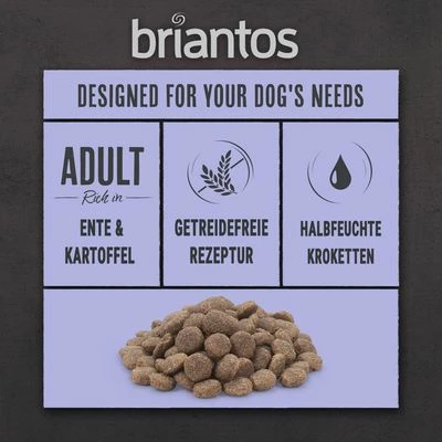 Probierpaket: Briantos Getreidefrei 2 X 1 Kg 5 Probierpaket: Briantos Getreidefrei 2 X 1 Kg – Bild 3