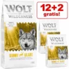 12 + 2 Kg Gratis! 14 Kg Wolf Of Wilderness Trockenfutter -ZOOPLUS Verkäufe dry 12 2 3