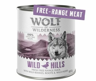 Wolf Of Wilderness 6 X 800 G - "Freiland-Fleisch" Single Protein 3 Wolf Of Wilderness 6 X 800 G - "Freiland-Fleisch" Single Protein