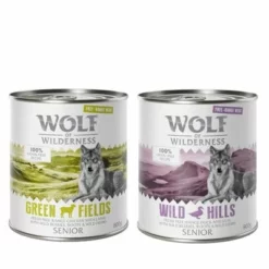 Wolf Of Wilderness Senior "Freiland-Fleisch" 6 X 800 G 16 Wolf Of Wilderness Senior "Freiland-Fleisch" 6 X 800 G -ZOOPLUS Verkäufe free sr 800 9