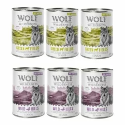 Wolf Of Wilderness Senior "Freiland-Fleisch" 6 X 400 G -ZOOPLUS Verkäufe free sr mix 400g ohne icon 1000x1000 9 9
