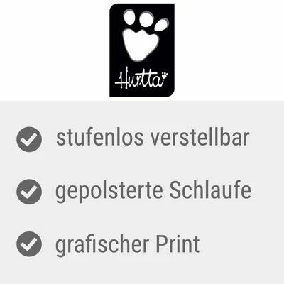 Hurtta Bare Verstellbare Führleine, Coal 6 Hurtta Bare Verstellbare Führleine, Coal – Bild 4