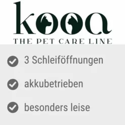 Kooa Kabelloser Krallenschleifer -ZOOPLUS Verkäufe kooa kabelloser krallenschleifer usp 6