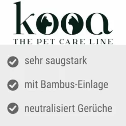Kooa Trainingsunterlage Mit Bambus Für Hundewelpen -ZOOPLUS Verkäufe kooa trainingsunterlage mit bambus f r hundewelpen 1