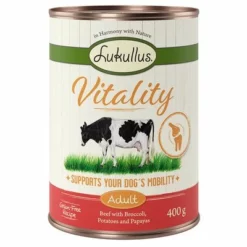 5 + 1 GRATIS! 6 X 400 G Lukullus Vitality 10 5 + 1 GRATIS! 6 X 400 G Lukullus Vitality -ZOOPLUS Verkäufe lk 400g landguth vitaltity beef jointscare 1000x1000 8