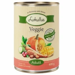 Sparpaket Lukullus Naturkost 24 X 400 G -ZOOPLUS Verkäufe lk 400g veggie 1000x1000 1 0 6