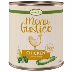 Lukullus Menu Gustico - Huhn Mit Brokkoli, Zucchini Und Birne