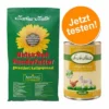 Probierpaket 5 Kg Markus-Mühle + 6 X 400 G Lukullus -ZOOPLUS Verkäufe naturnah hundefutter lukullus gefl gel lamm 400g jetzt testen 3