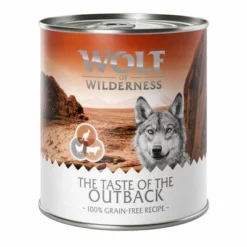 Sparpaket Wolf Of Wilderness "The Taste Of" 24 X 800 G 22 Sparpaket Wolf Of Wilderness "The Taste Of" 24 X 800 G -ZOOPLUS Verkäufe outback 800g 1000x1000 3