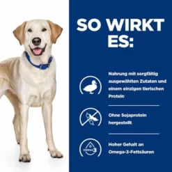 Hill's Prescription Diet D/d Food Sensitivities Mit Ente & Reis -ZOOPLUS Verkäufe pd dd dog bk28325m bk31035 how works de 4