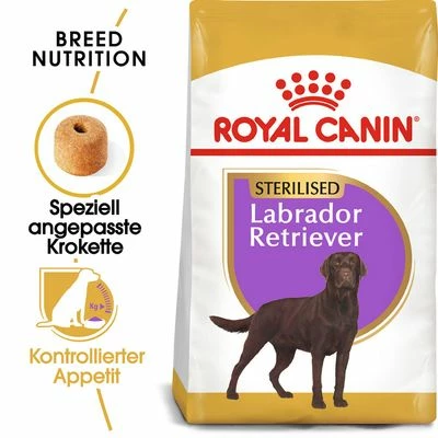 Royal Canin Labrador Retriever Adult Sterilised 3 Royal Canin Labrador Retriever Adult Sterilised