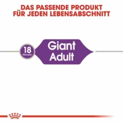 Royal Canin Giant Adult -ZOOPLUS Verkäufe rc shn adultgiant cv eretailkit 1 de de 1