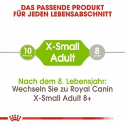 Royal Canin X-Small Adult 12 Royal Canin X-Small Adult -ZOOPLUS Verkäufe rc shn adultxsmall cv eretailkit 1 de de 5