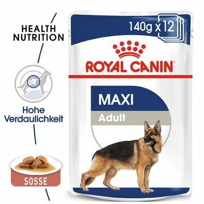 Royal Canin Maxi Adult In Soße 3 Royal Canin Maxi Adult In Soße