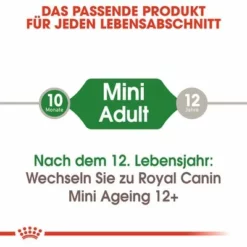 Royal Canin Mini Adult In Soße -ZOOPLUS Verkäufe rc shn wet miniadult cv eretailkit 1 de de 4