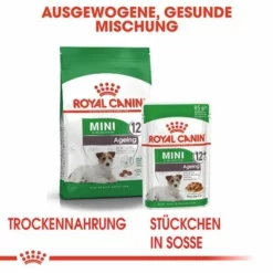 Royal Canin Mini Ageing 12 + In Soße -ZOOPLUS Verkäufe rc shn wet miniageing cv eretailkit 4 de de 1