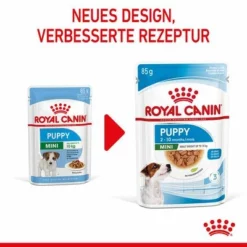 Royal Canin Mini Puppy In Soße -ZOOPLUS Verkäufe rc spt wet minipuppy cv 1 de de 2