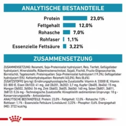 Royal Canin Veterinary Canine Hypoallergenic Moderate Calorie -ZOOPLUS Verkäufe rc vet dry doghypomc cv eretailkit 5 de de 5