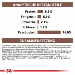Royal Canin Veterinary Canine Gastrointestinal Mousse -ZOOPLUS Verkäufe rc vet wet doggastro400g cv eretailkit 5 de de 2