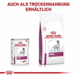 Royal Canin Veterinary Canine Renal Mousse -ZOOPLUS Verkäufe rc vet wet dogrenalloaf410 cv eretailkit 6 de de 0