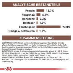 Royal Canin Veterinary Canine Recovery Mousse -ZOOPLUS Verkäufe rc vet wet mixrecov200g cv eretailkit 5 de de 9