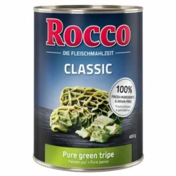 Sparpaket Rocco Classic 24 X 400 G -ZOOPLUS Verkäufe rocco classic puregreentripe 400g 1000x1000 0