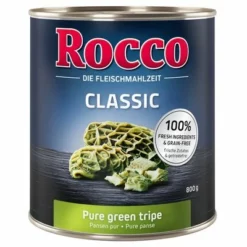 Rocco Classic 6 X 800 G -ZOOPLUS Verkäufe rocco classic puregreentripe 800g 1000x1000 1