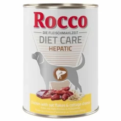 Rocco Diet Care Hepatic Huhn Mit Haferflocken & Hüttenkäse 400g