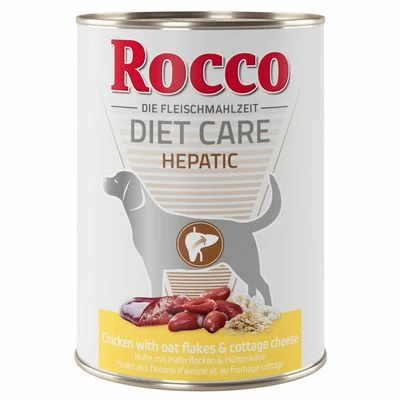 Rocco Diet Care Hepatic Huhn Mit Haferflocken & Hüttenkäse 400g 3 Rocco Diet Care Hepatic Huhn Mit Haferflocken & Hüttenkäse 400g