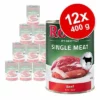 Sparpaket Rocco Single Meat 12 X 400 G 2 Sparpaket Rocco Single Meat 12 X 400 G -ZOOPLUS Verkäufe rocco nf singlemeat 400g beef 1000x1000 hs 01 1