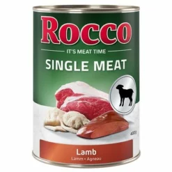 Sparpaket Rocco Single Meat 24 X 400 G 13 Sparpaket Rocco Single Meat 24 X 400 G -ZOOPLUS Verkäufe rocco nf singlemeat 400g lamb 1000x1000 2 1