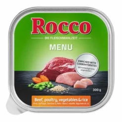 Rocco Menü 9 X 300g -ZOOPLUS Verkäufe rocco schalen menue gefluegel 1000x1000 1