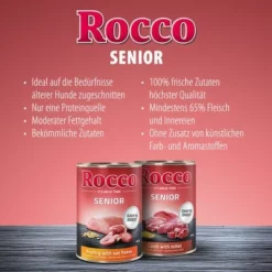 Sparpaket Rocco Senior 24 X 400 G -ZOOPLUS Verkäufe rocco wet benefits senior 1000x1000 de 4