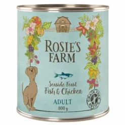 5 +1 Gratis! Rosie's Farm Adult 6 X 800 G -ZOOPLUS Verkäufe rosie sfarm adult fishchicken 800g 1000x1000 8 1