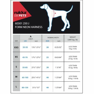 Rukka® Form Neon Geschirr, Pinkneu 7 Rukka® Form Neon Geschirr, Pinkneu – Bild 5