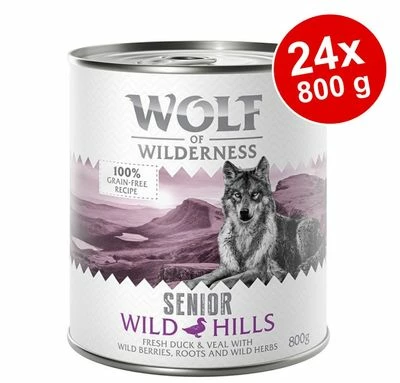 Sparpaket Wolf Of Wilderness Senior 24 X 800 G 3 Sparpaket Wolf Of Wilderness Senior 24 X 800 G