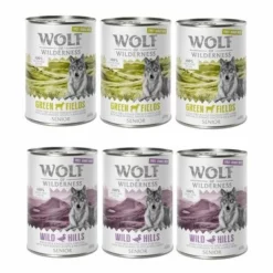Sparpaket 12 X 400 G Wolf Of Wilderness SENIOR "Freiland-Fleisch" -ZOOPLUS Verkäufe sr mix 400g ohne icon 1000x1000 1