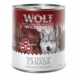 Sparpaket Wolf Of Wilderness "The Taste Of" 24 X 800 G 20 Sparpaket Wolf Of Wilderness "The Taste Of" 24 X 800 G -ZOOPLUS Verkäufe wow 800g tasteof canada front 1000x1000 8