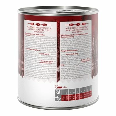 Wolf Of Wilderness "The Taste Of" 6 X 800 G 4 Wolf Of Wilderness "The Taste Of" 6 X 800 G – Bild 2